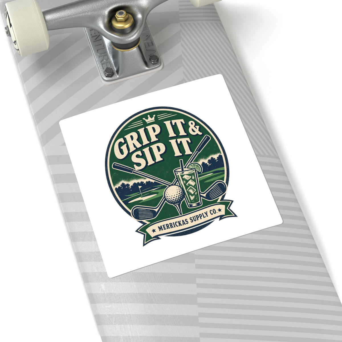 Grip It & Sip It Sticker