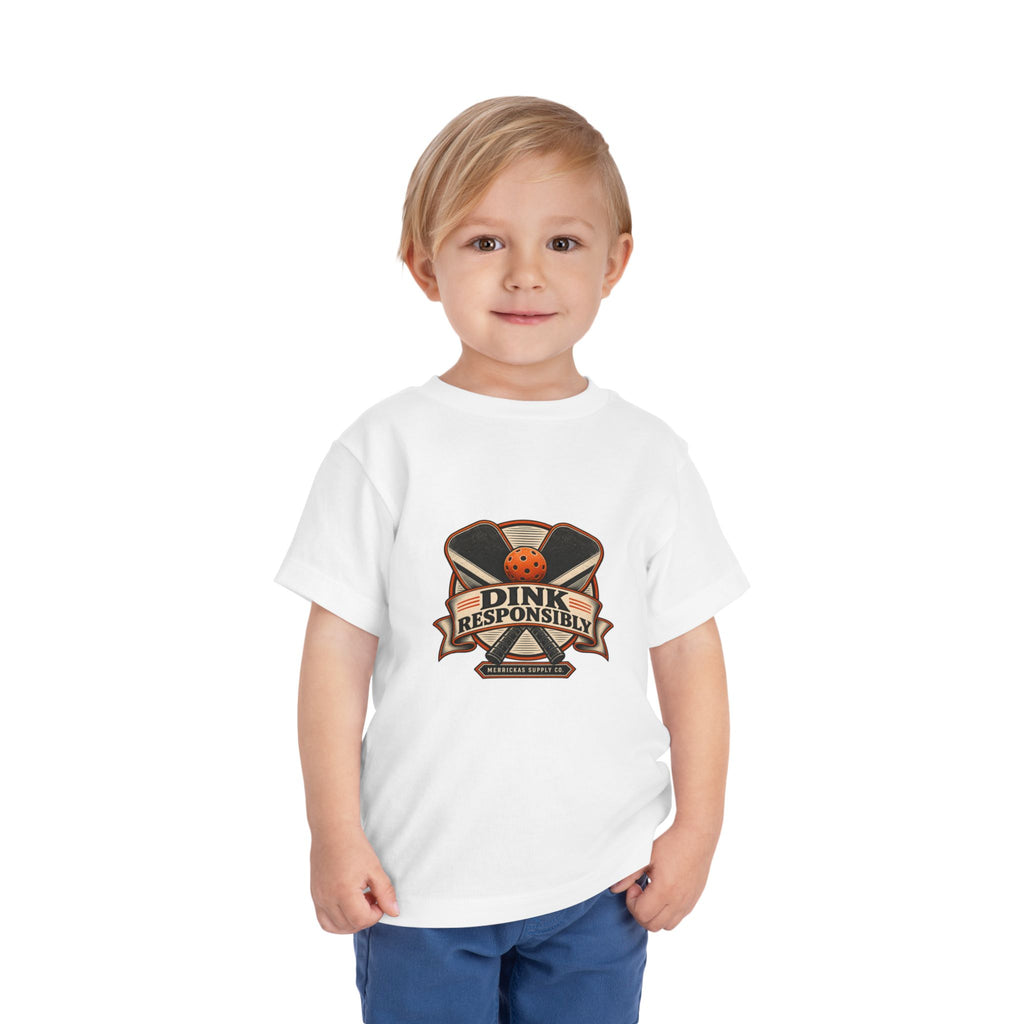 Dink Responsibly Toddler Tee
