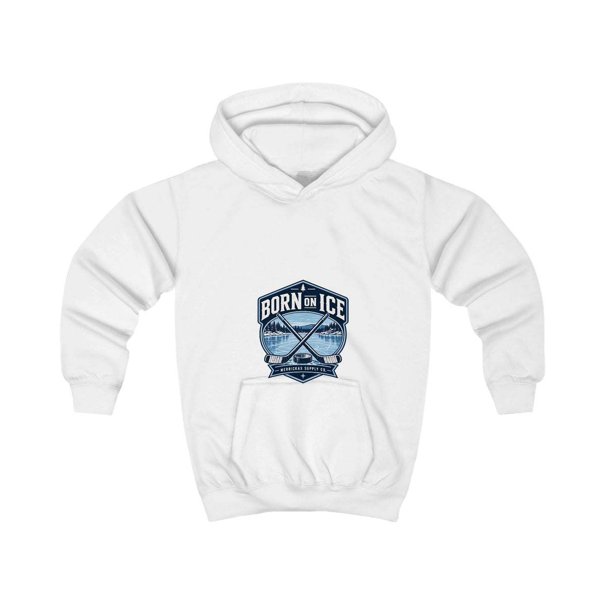 Born On Ice Kids' Hoodie