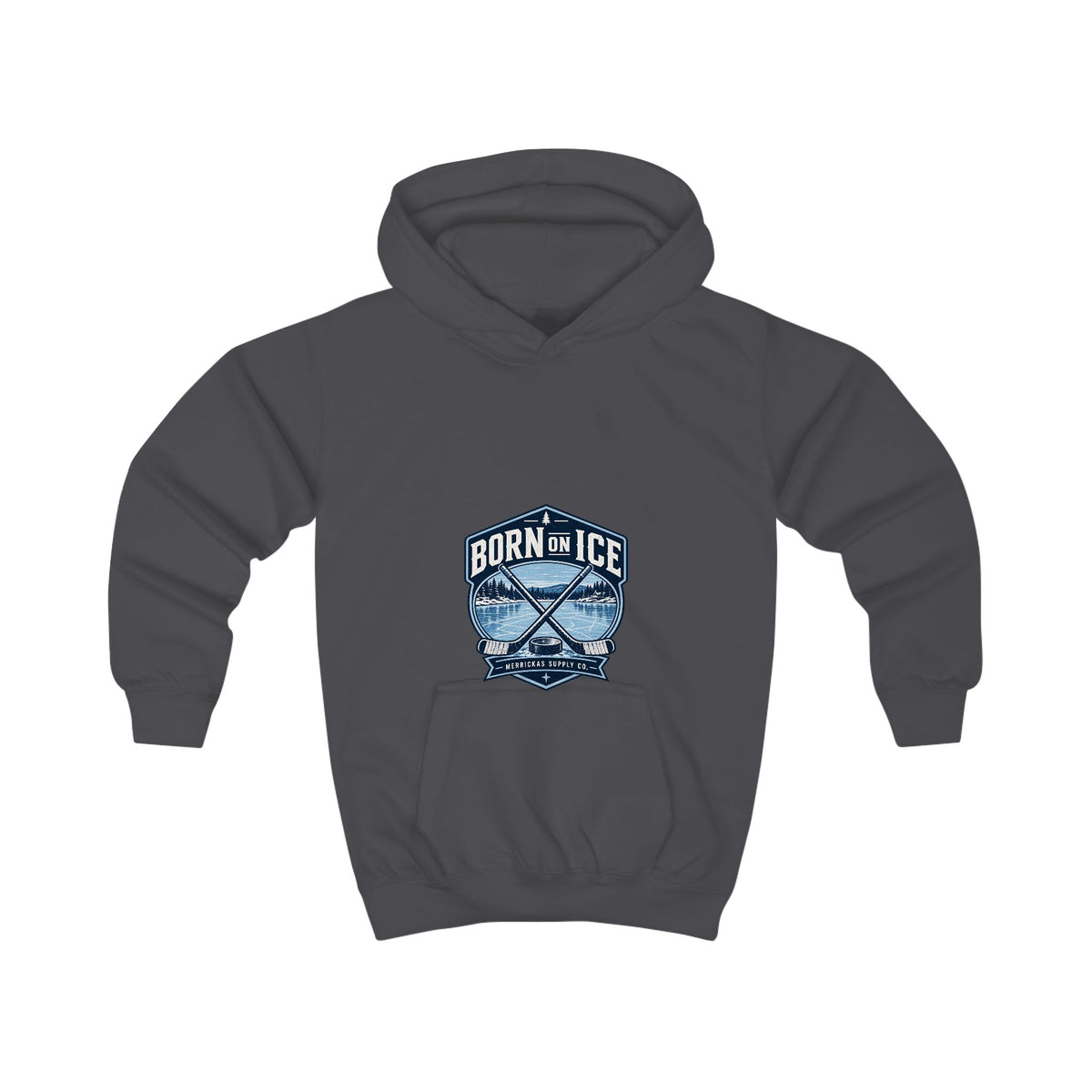 Born On Ice Kids' Hoodie