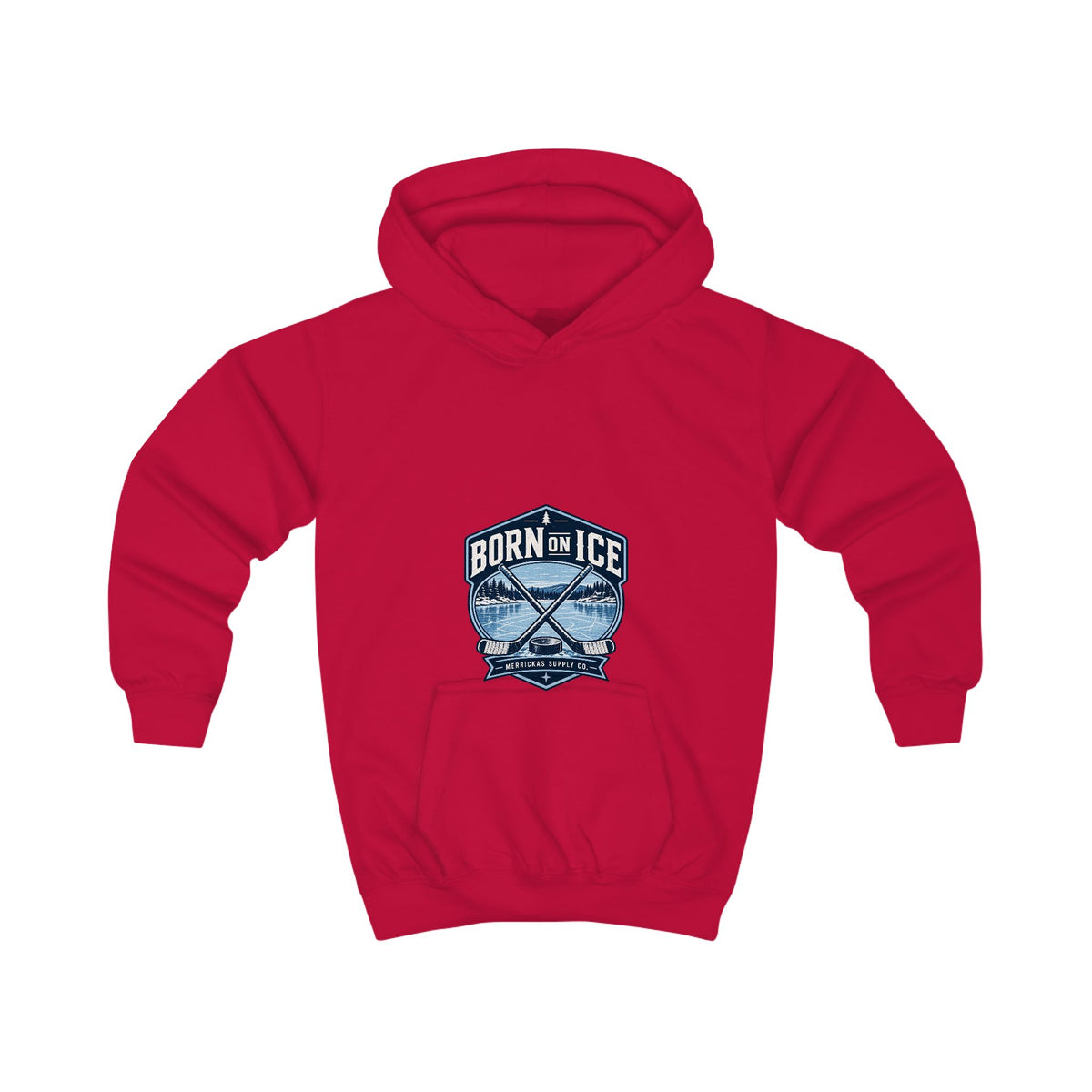Born On Ice Kids' Hoodie