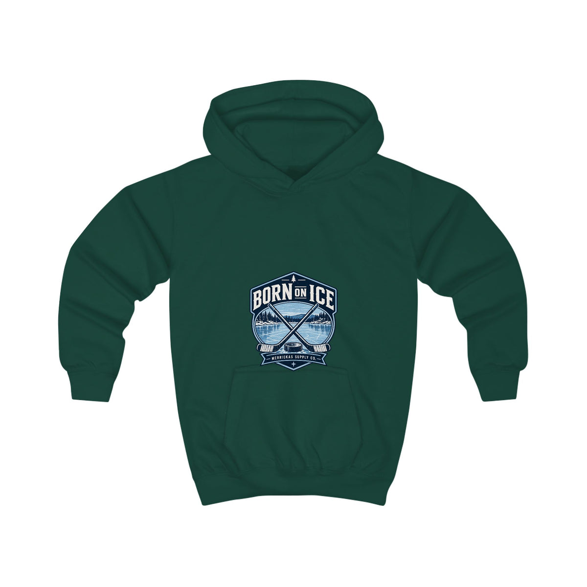 Born On Ice Kids' Hoodie