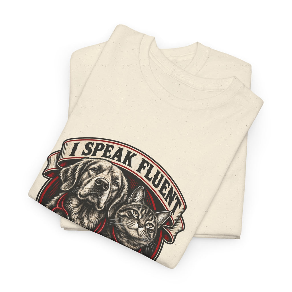 I Speak Fluent Bark And Meow Classic Tee