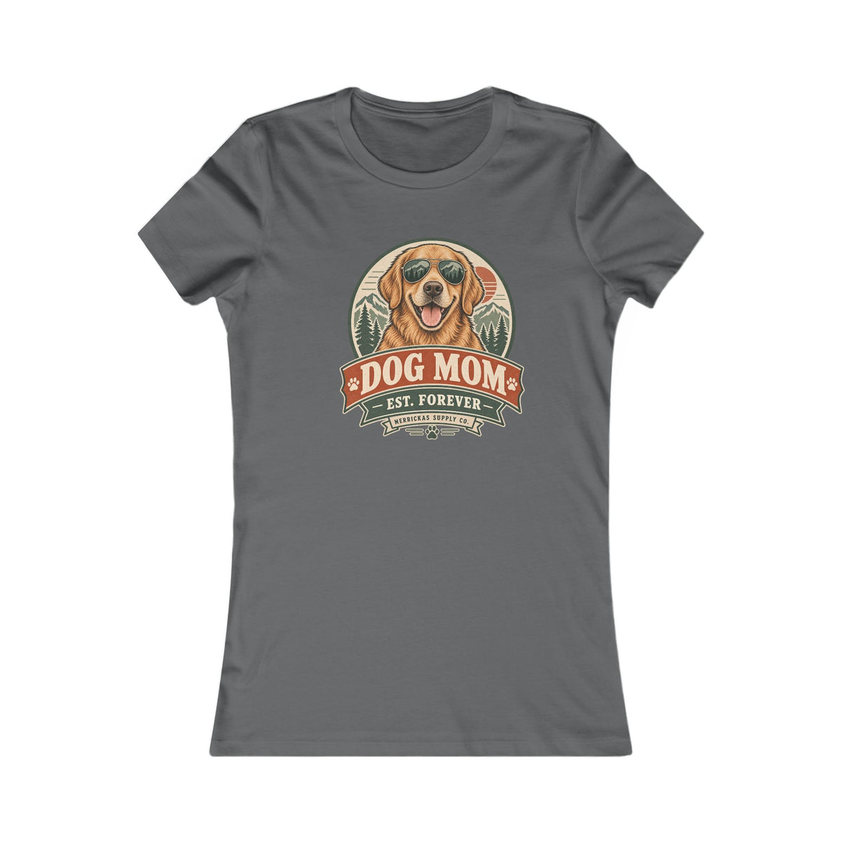 Dog Mom Est. Forever Women's Tee