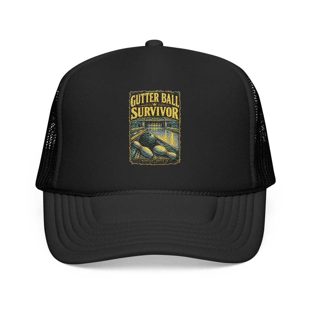 Gutter Ball Survivor Foam Trucker Hat