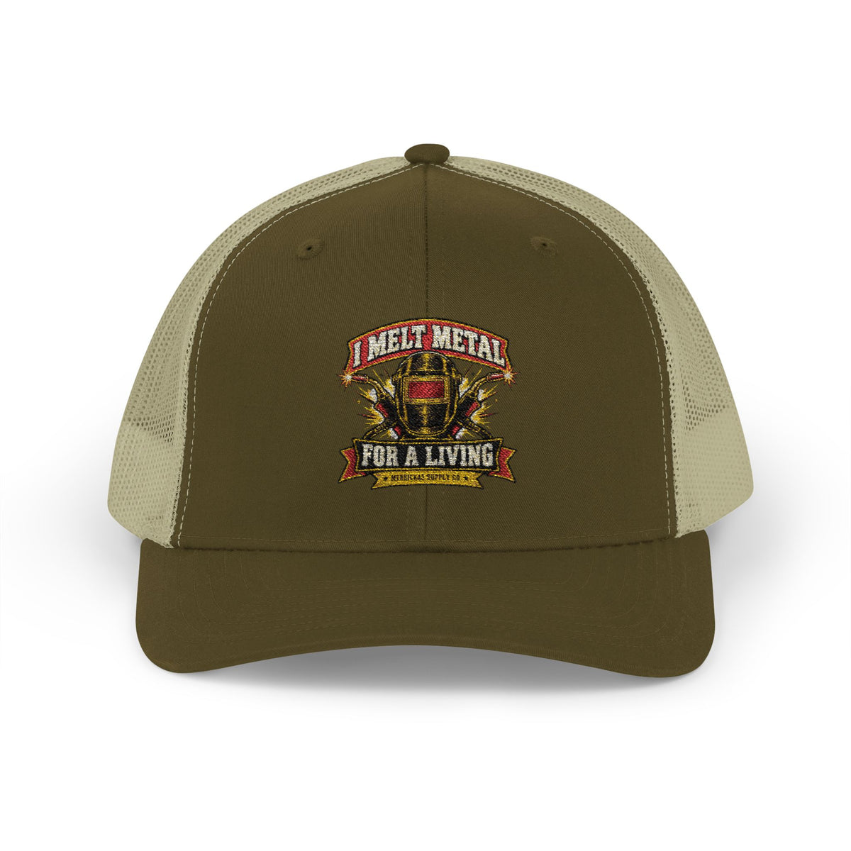 I Melt Metal For A Living Snapback Trucker Hat
