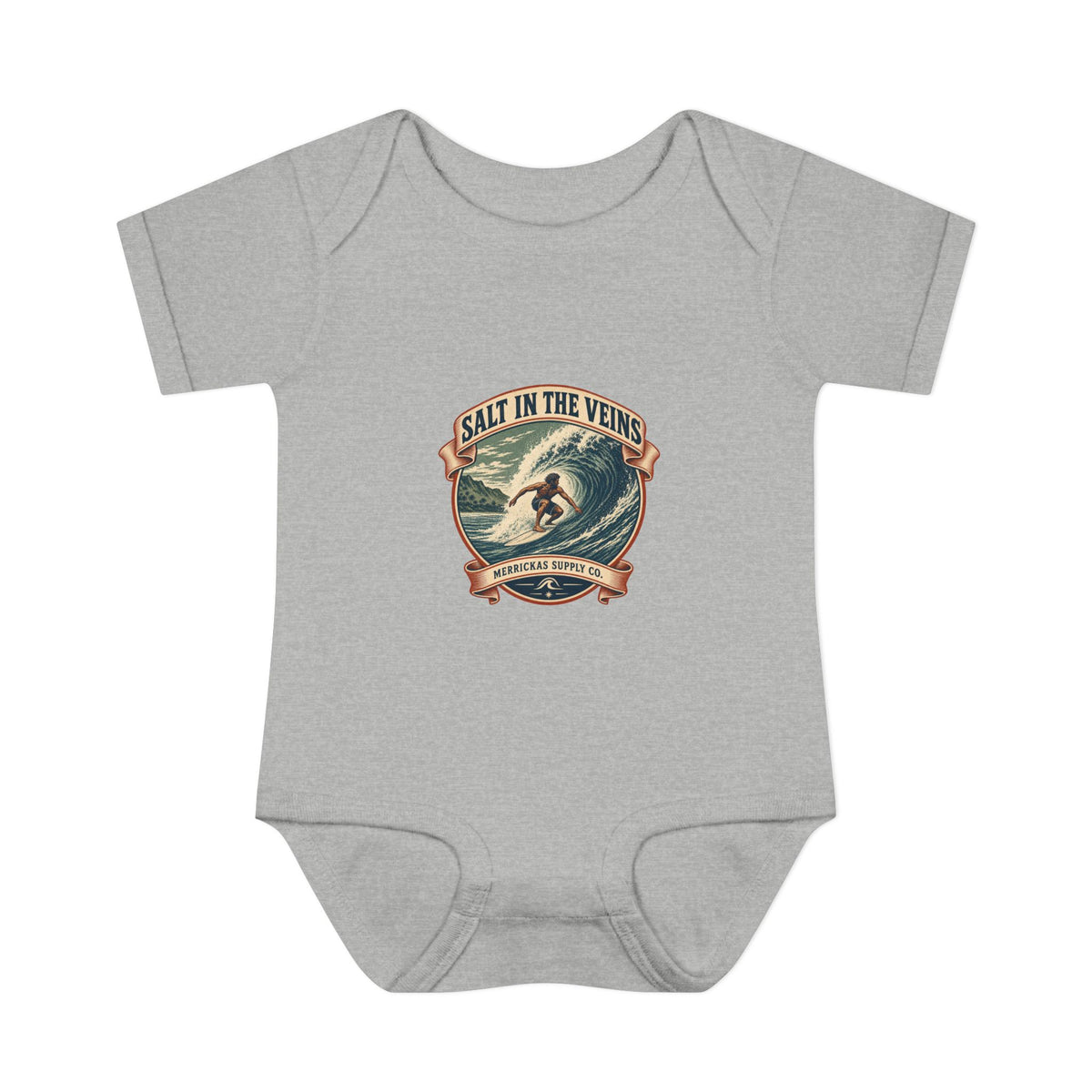 Salt In The Veins Baby Onesie