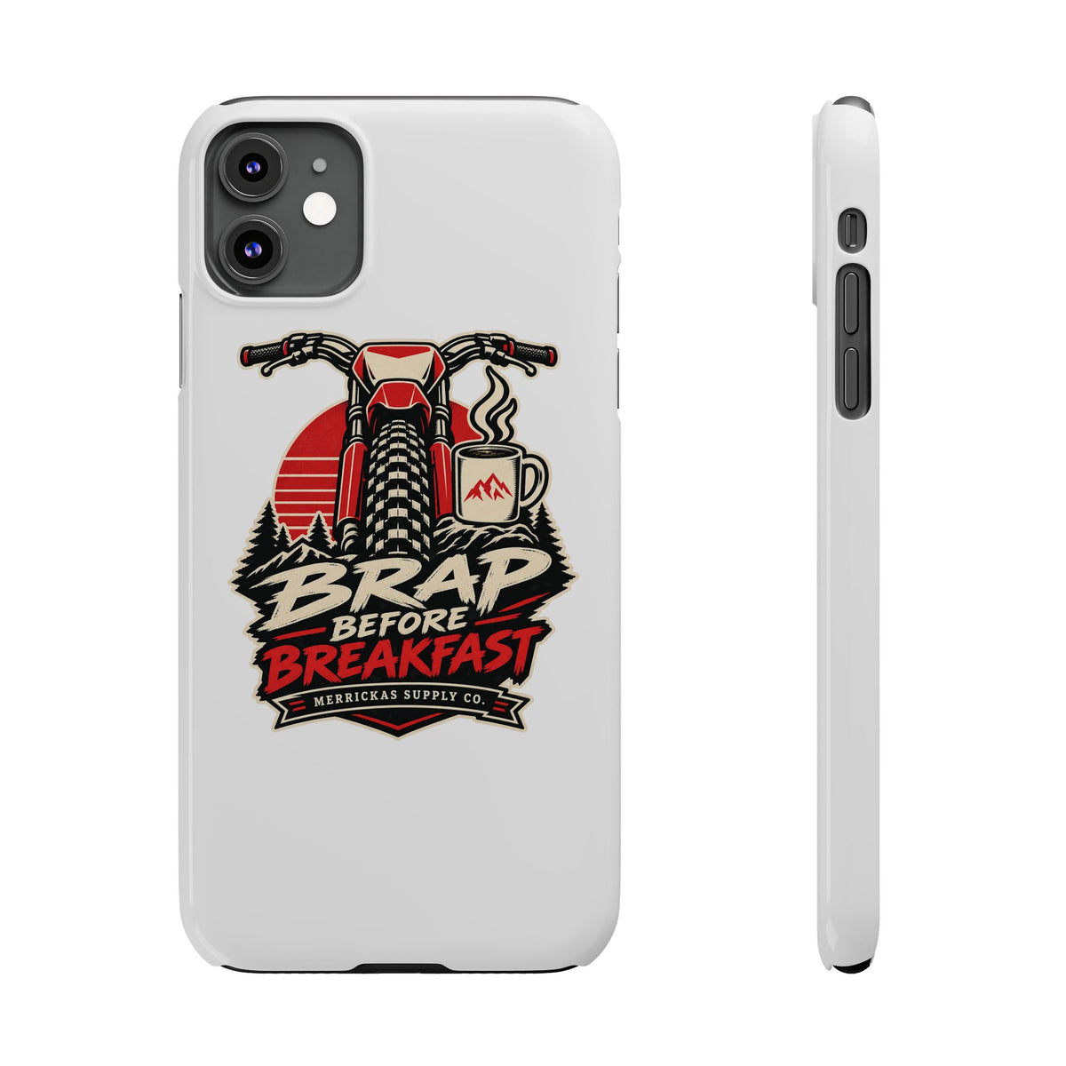 Brap Before Breakfast Phone Case