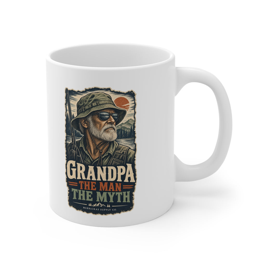 Grandpa The Man The Myth Coffee Mug 11oz