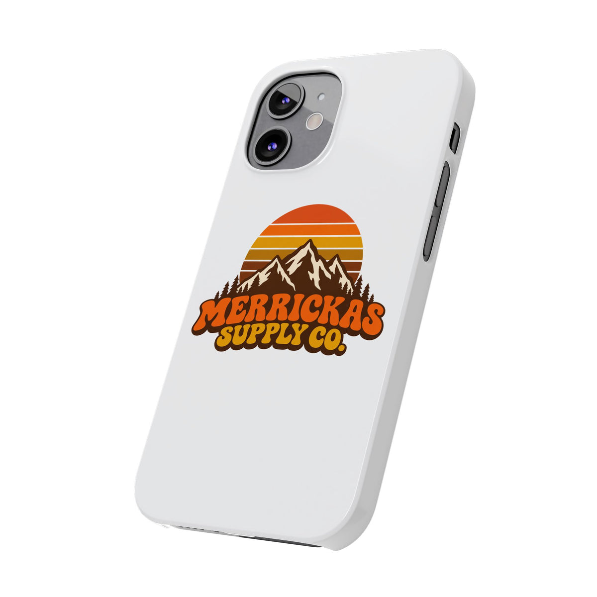 Merrickas Retro Sunset Mountain Phone Case