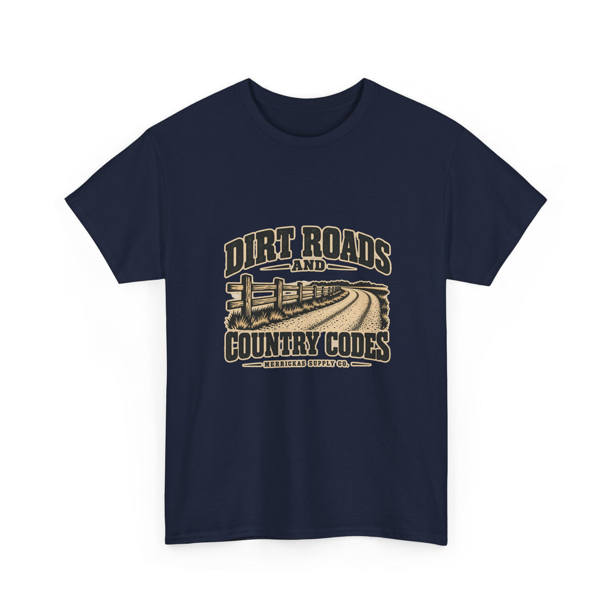 Dirt Roads And Country Codes Classic Tee