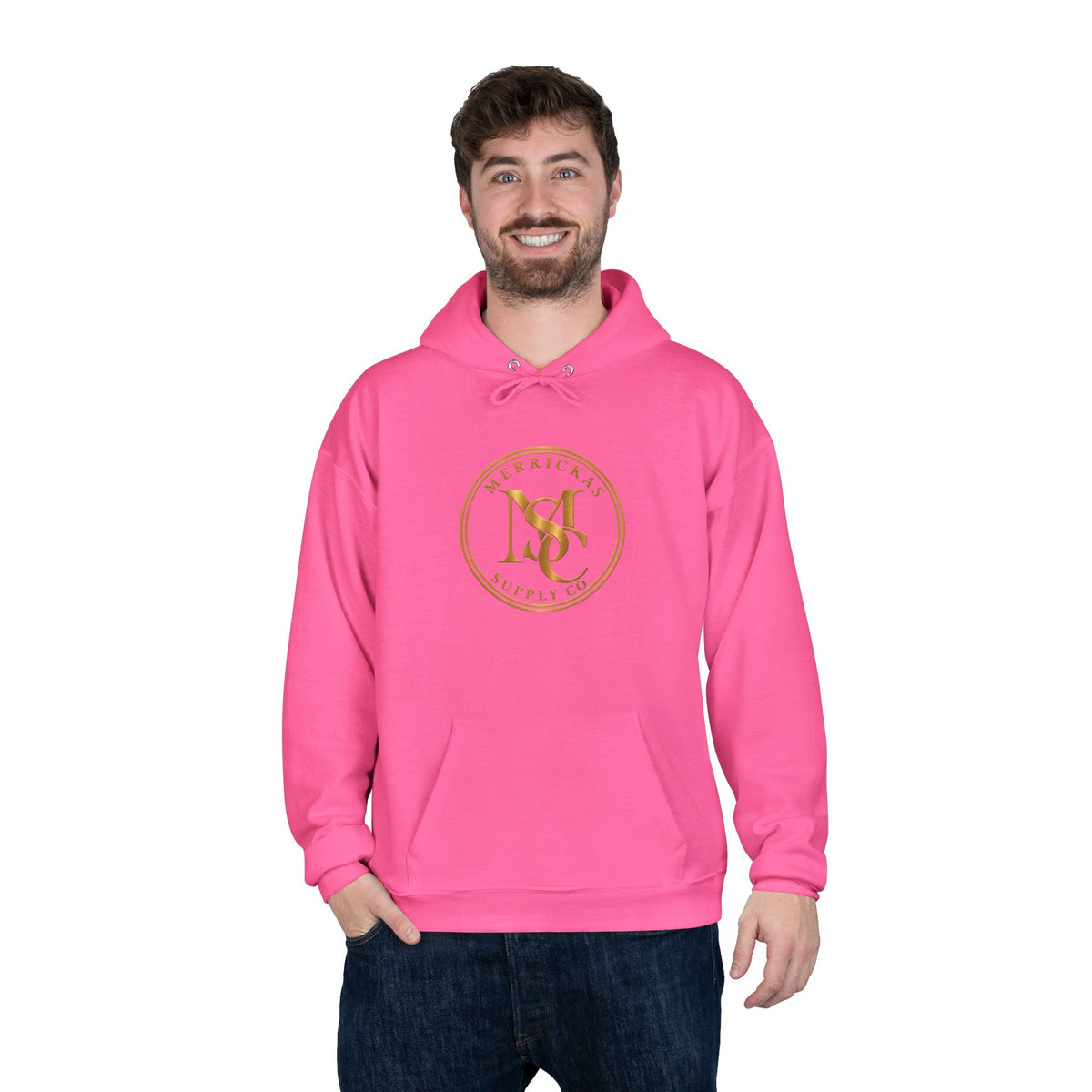 Merrickas Gold MSC Monogram Hoodie