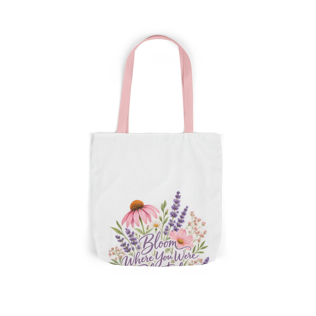 Bloom Where You Were Planted Anyway Canvas Wall Art