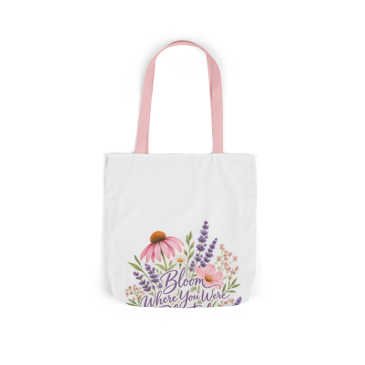 Bloom Where You Were Planted Anyway Canvas Wall Art