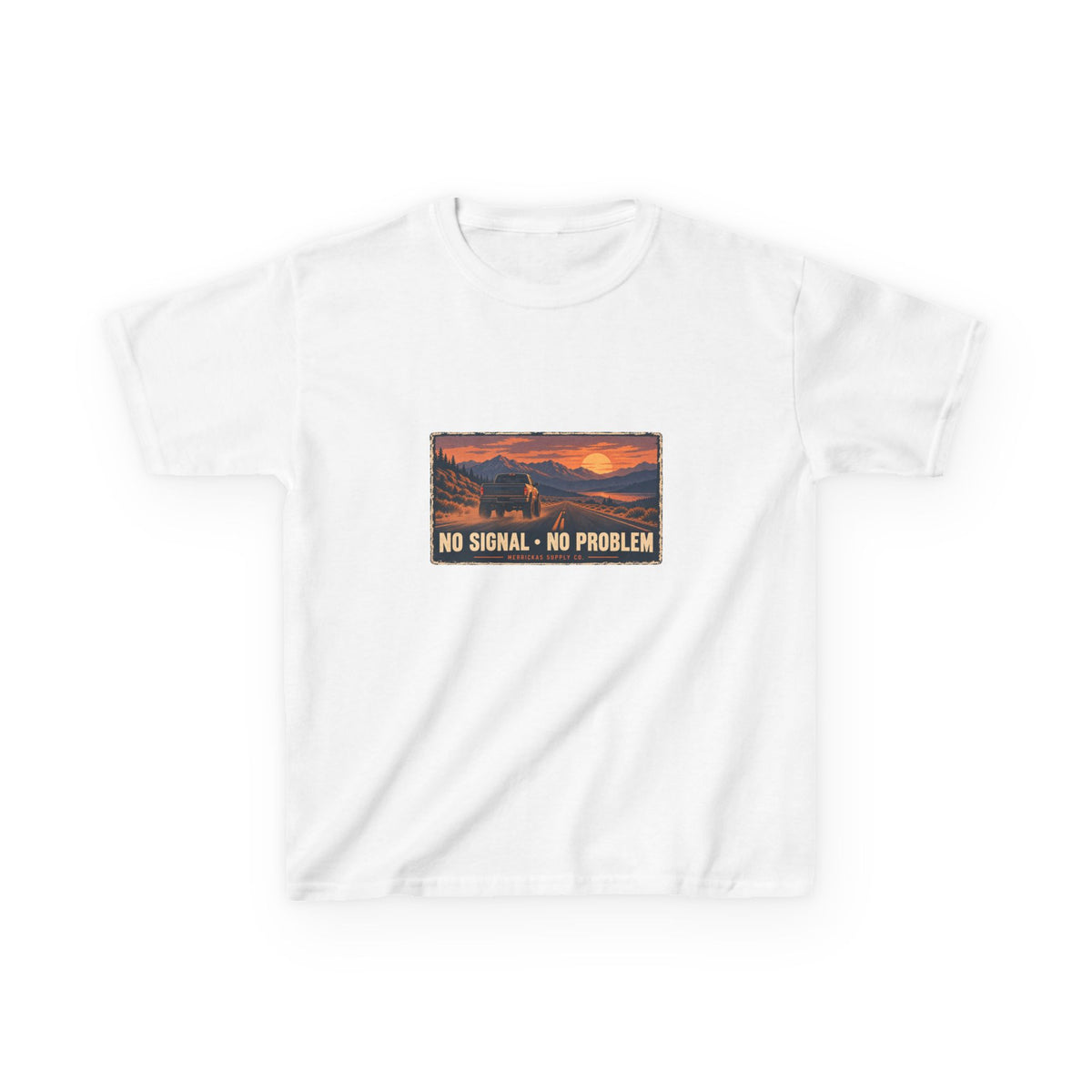 No Signal No Problem Kids Tee