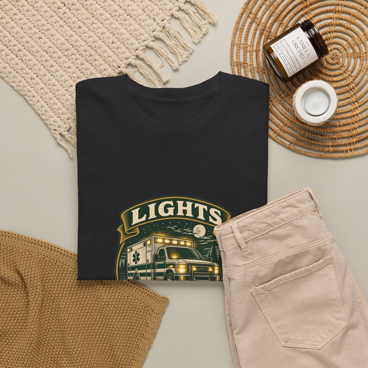 Lights Sirens Coffee Classic Tee
