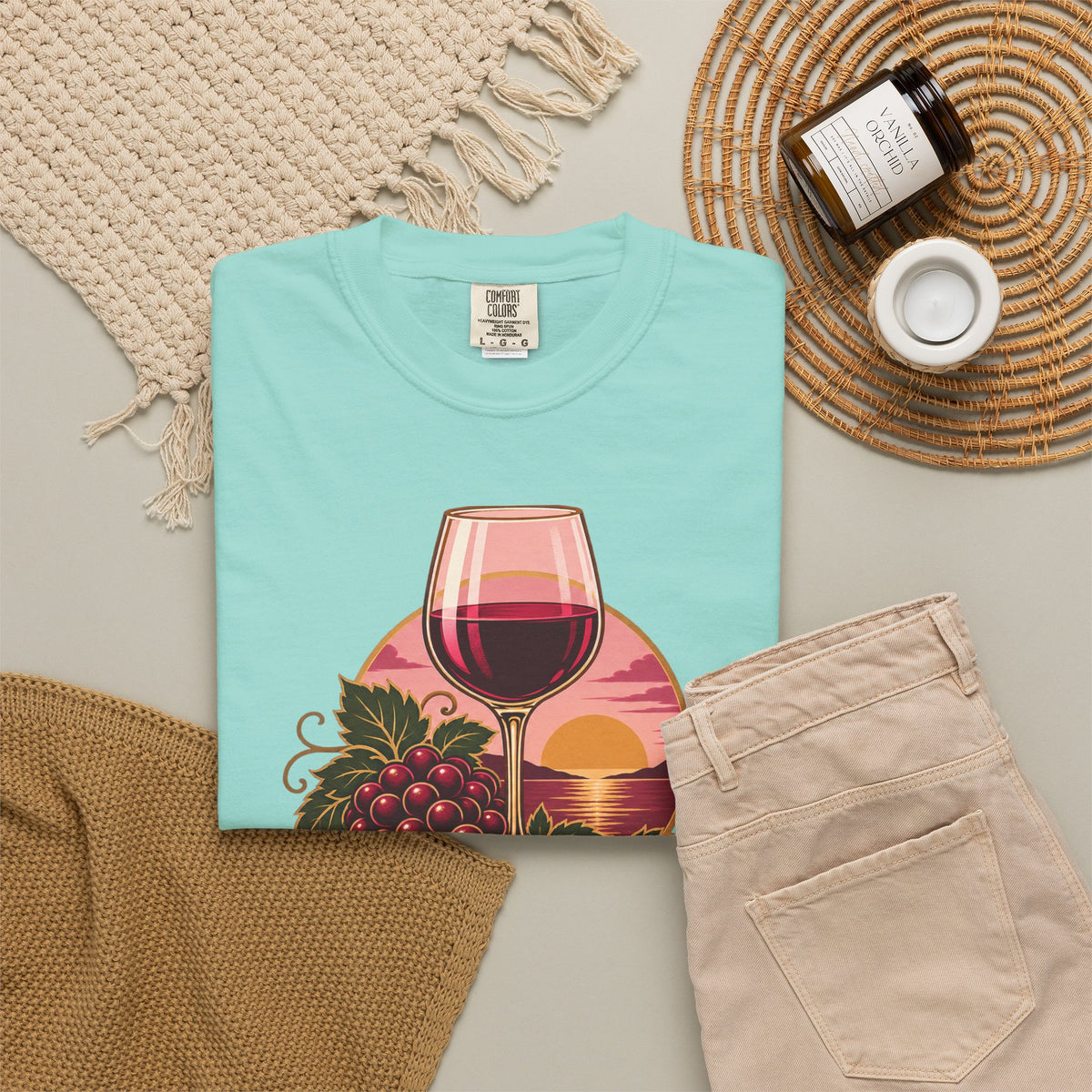 Wine About It Garment-Dyed Tee