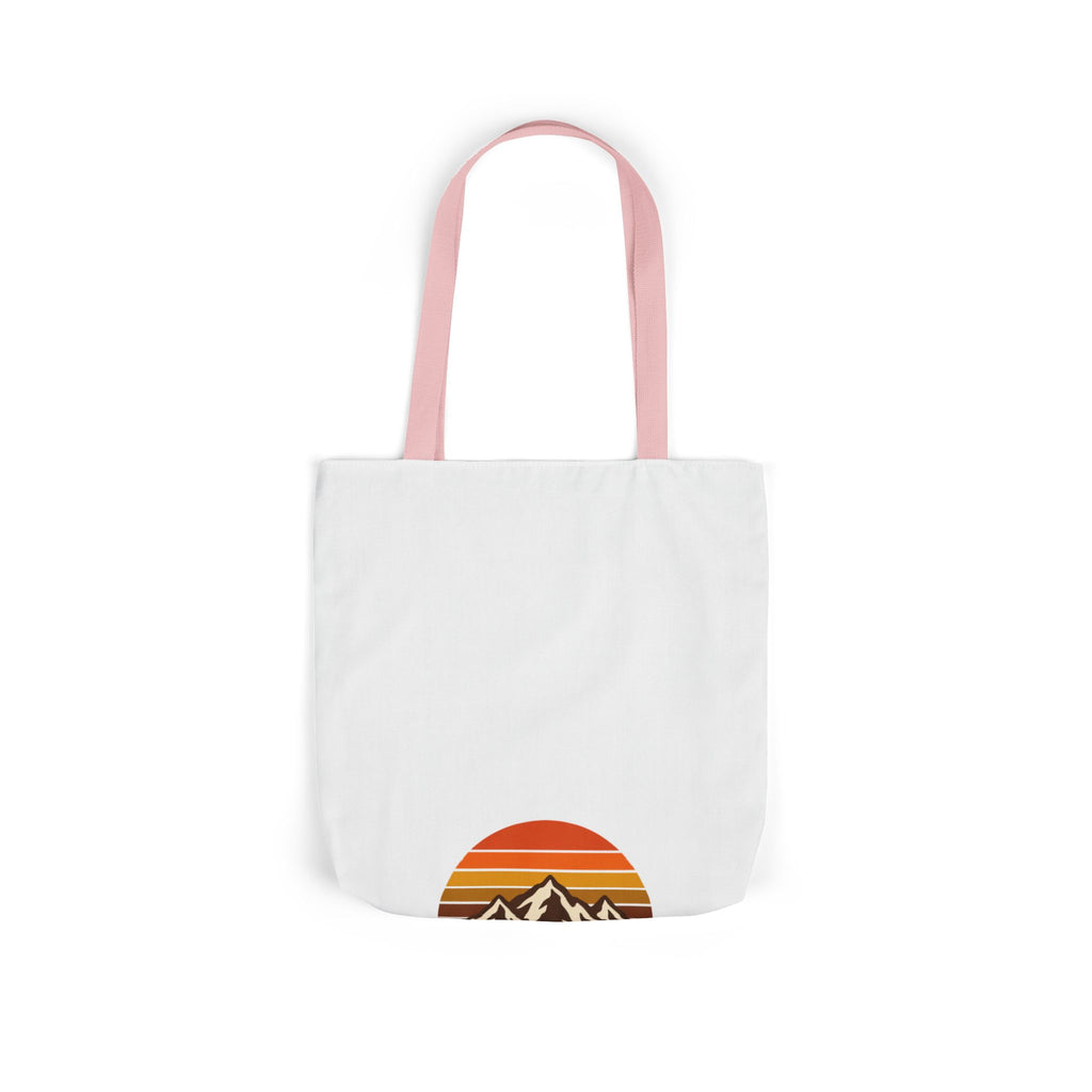 Merrickas Retro Sunset Mountain Canvas Wall Art
