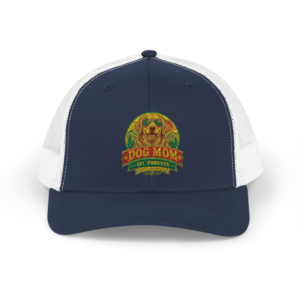 Dog Mom Est. Forever Snapback Trucker Cap