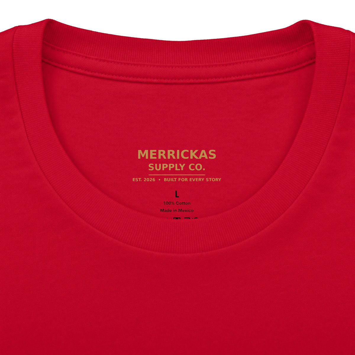 Merrickas Gold MSC Monogram T-Shirt