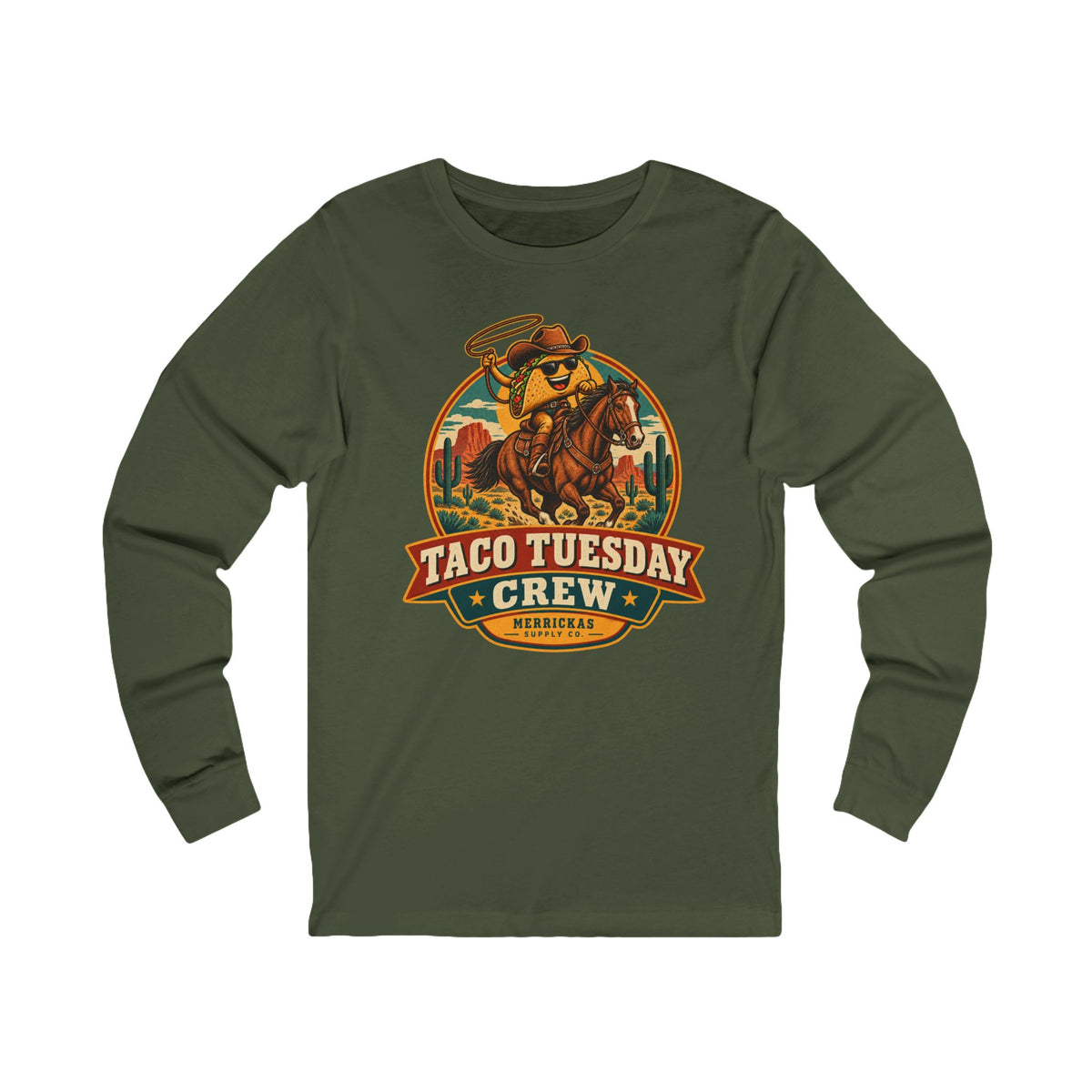 Taco Tuesday Crew Long Sleeve Tee