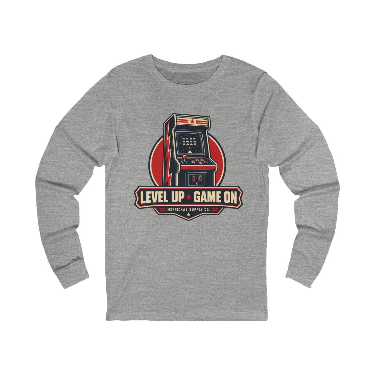 Level Up Game On Long Sleeve Tee