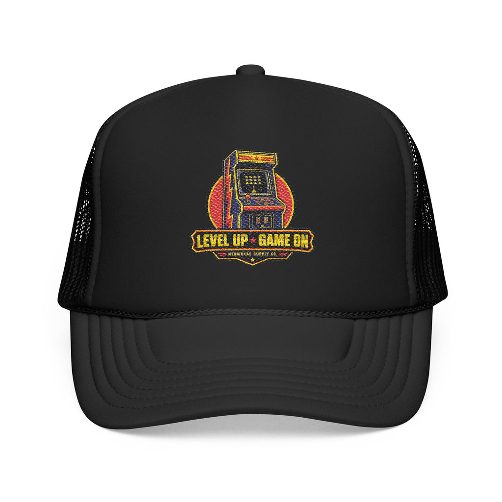 Level Up Game On Foam Trucker Hat