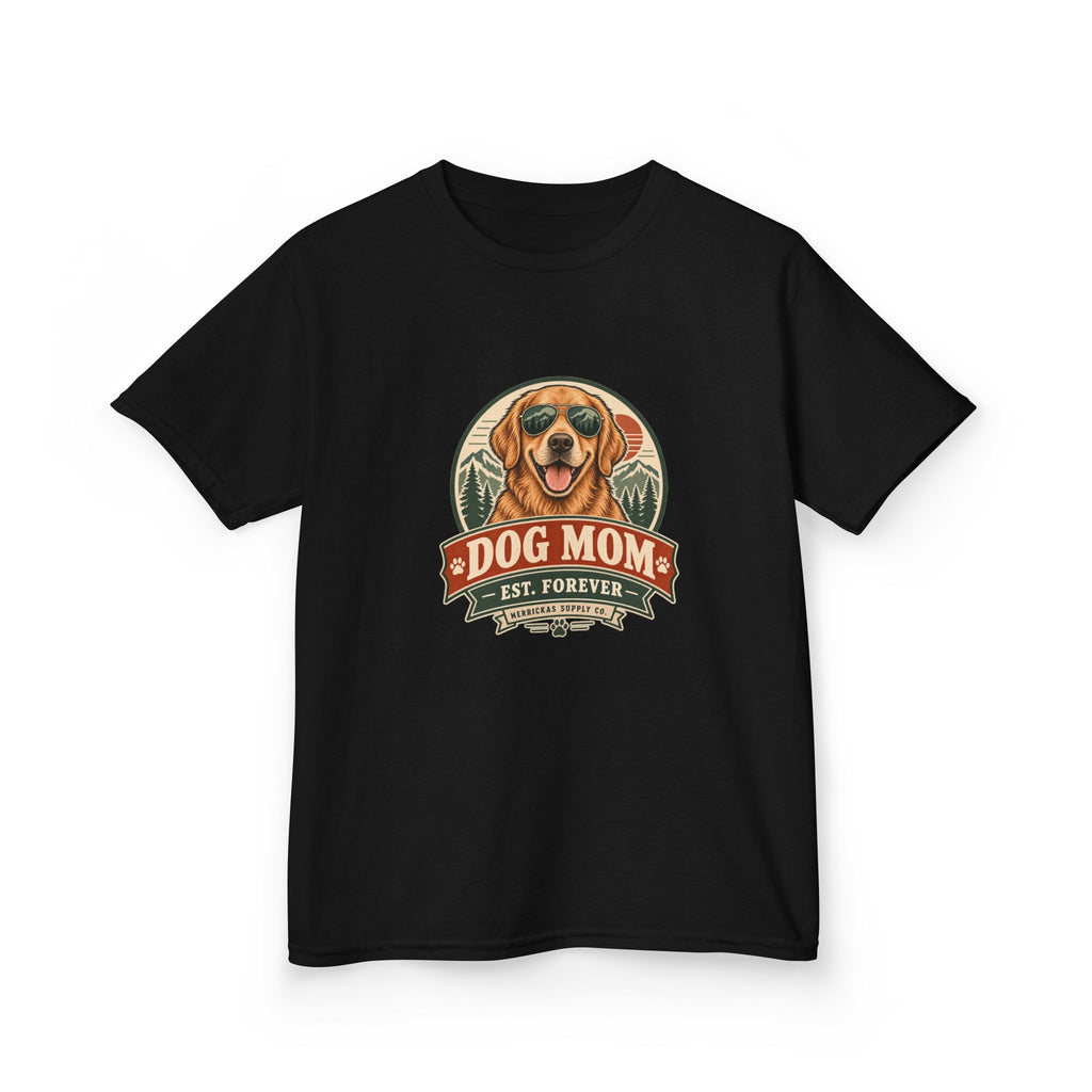 Dog Mom Est. Forever Kids Tee