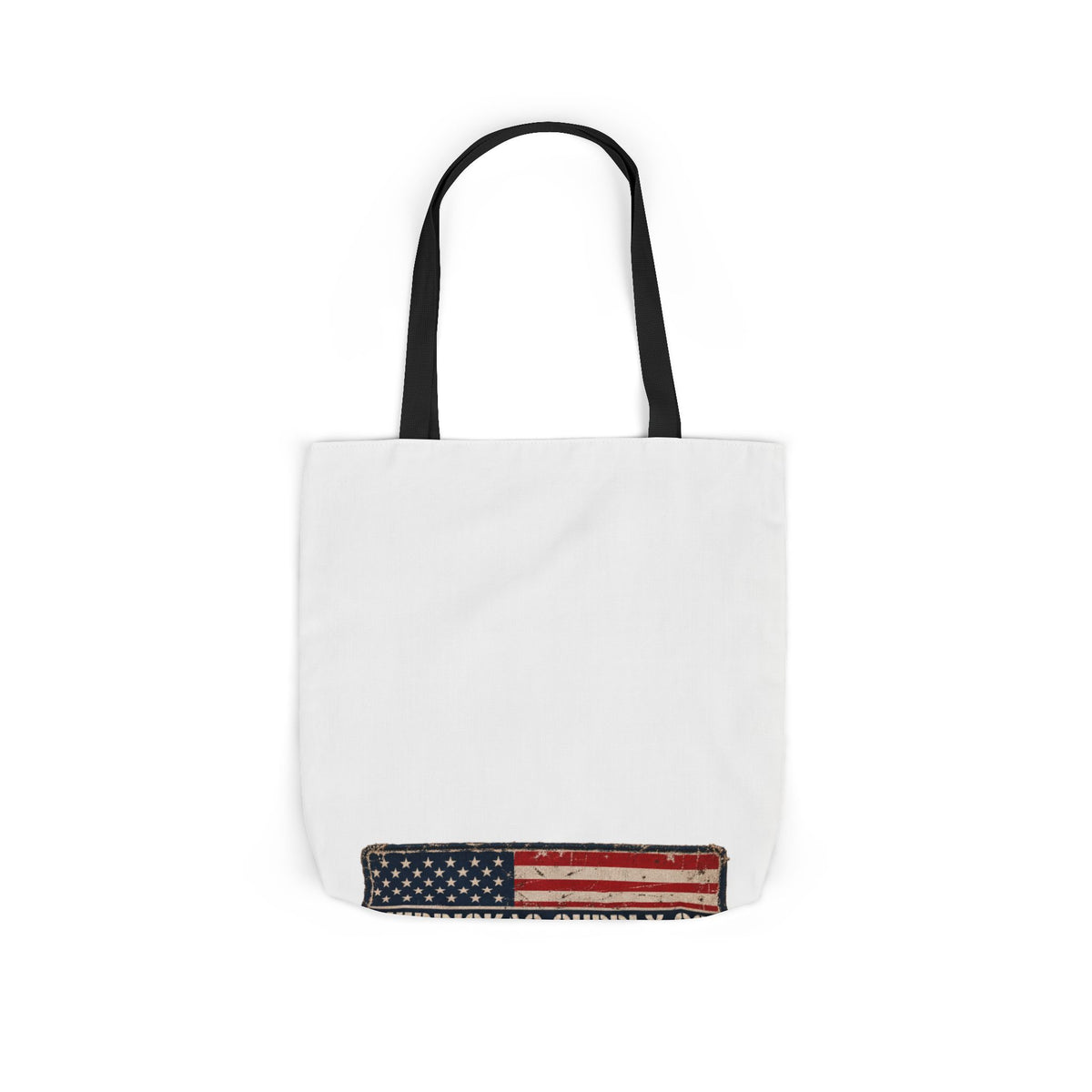 Merrickas American Flag Patch Canvas Wall Art