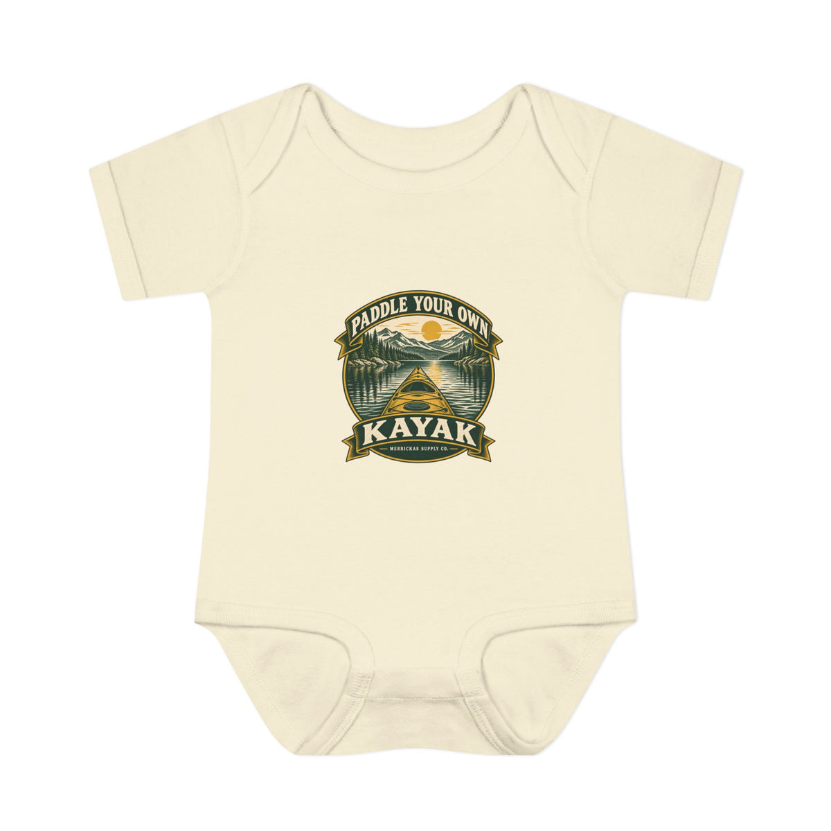 Paddle Your Own Kayak Baby Onesie