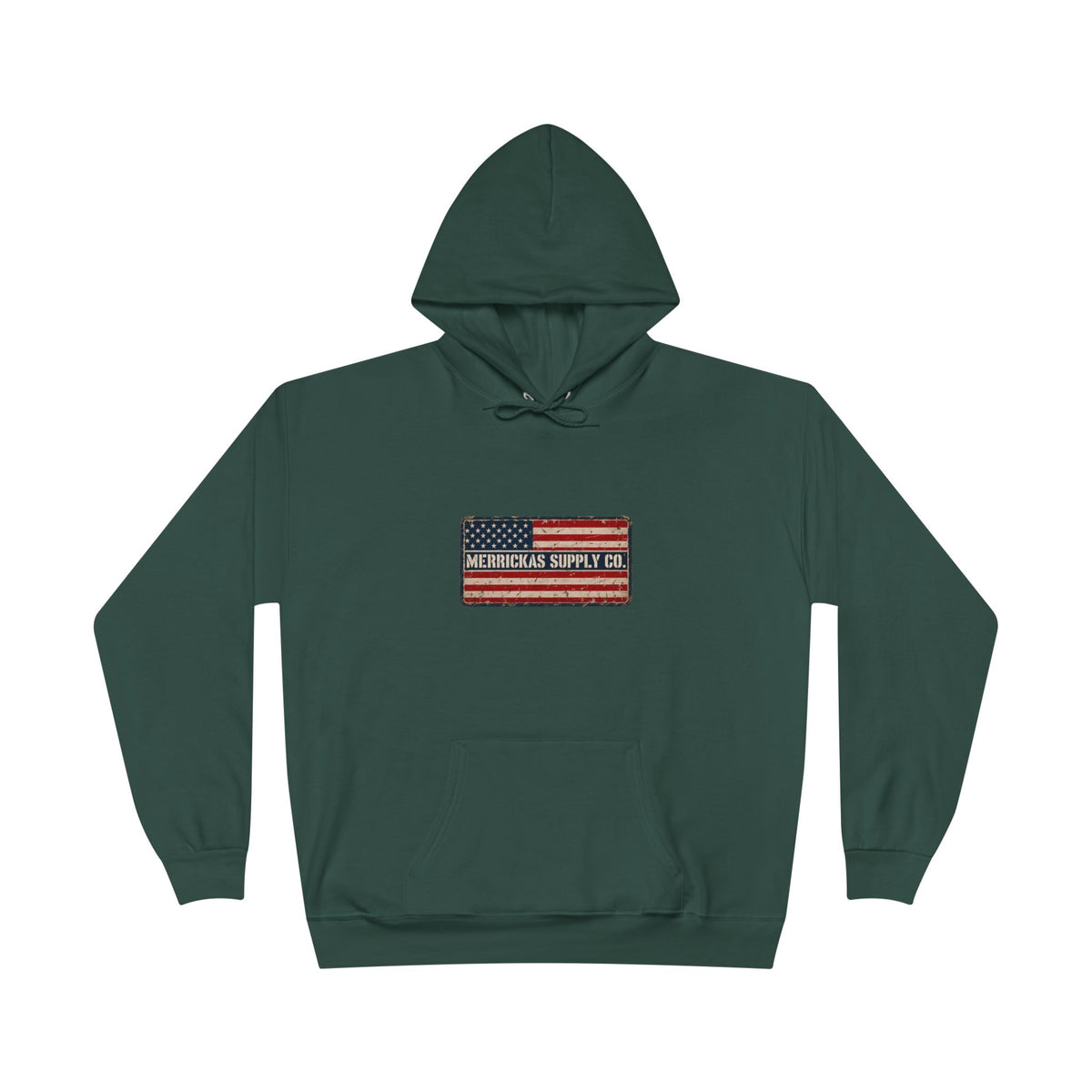 Merrickas American Flag Patch Hoodie