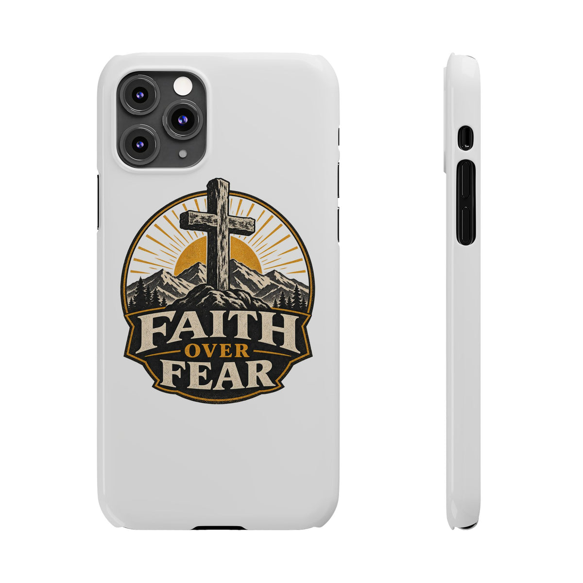 Faith Over Fear Phone Case