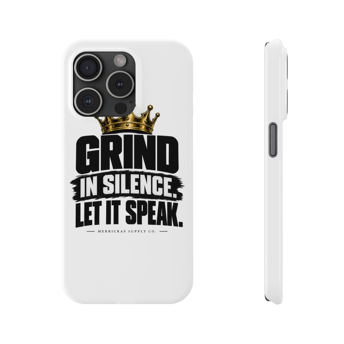 Grind In Silence Phone Case