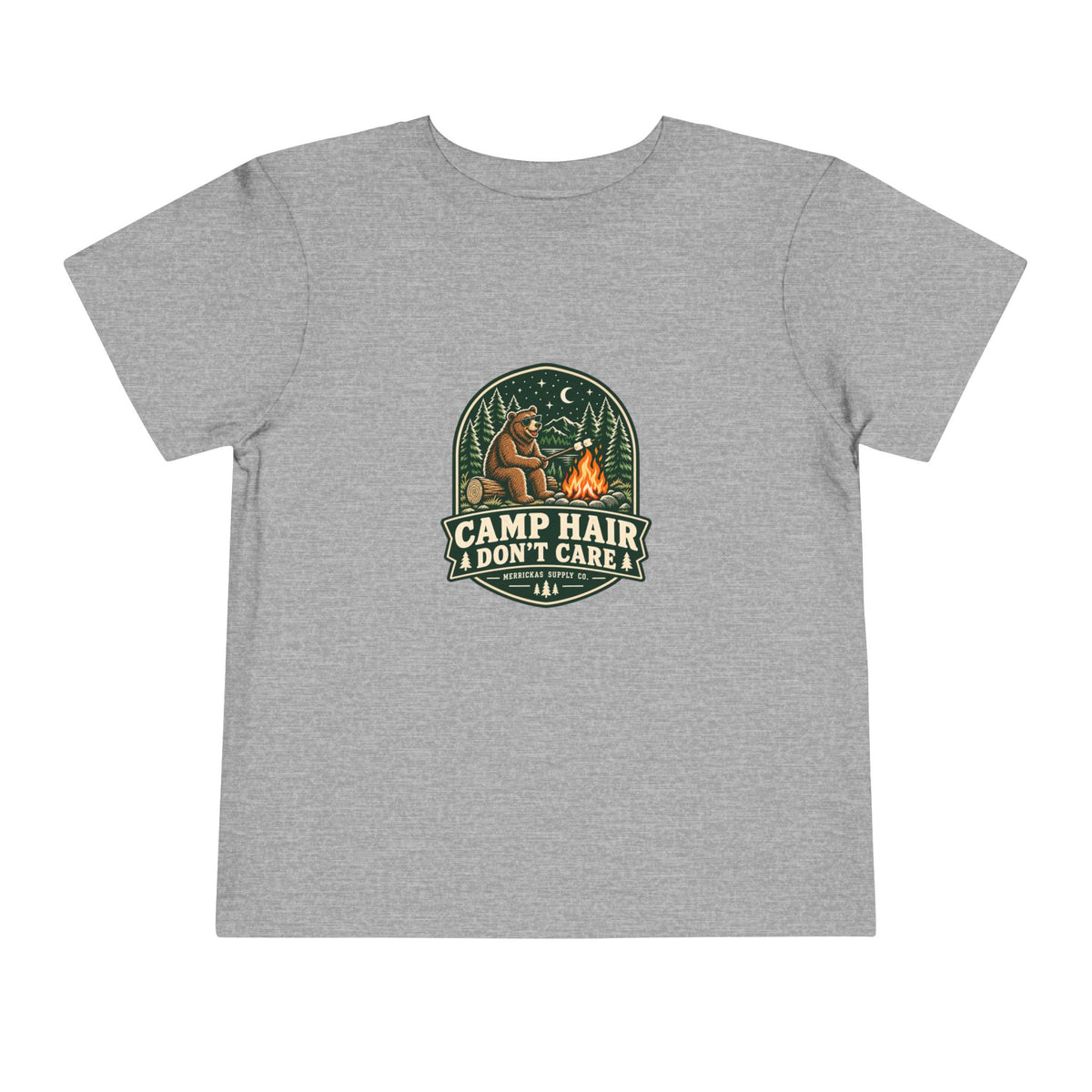 Camp Hair Don't Care Toddler Tee