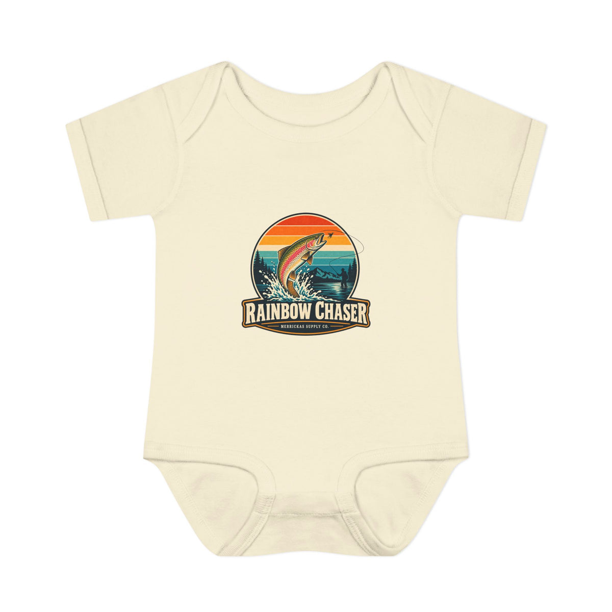 Rainbow Chaser Baby Onesie