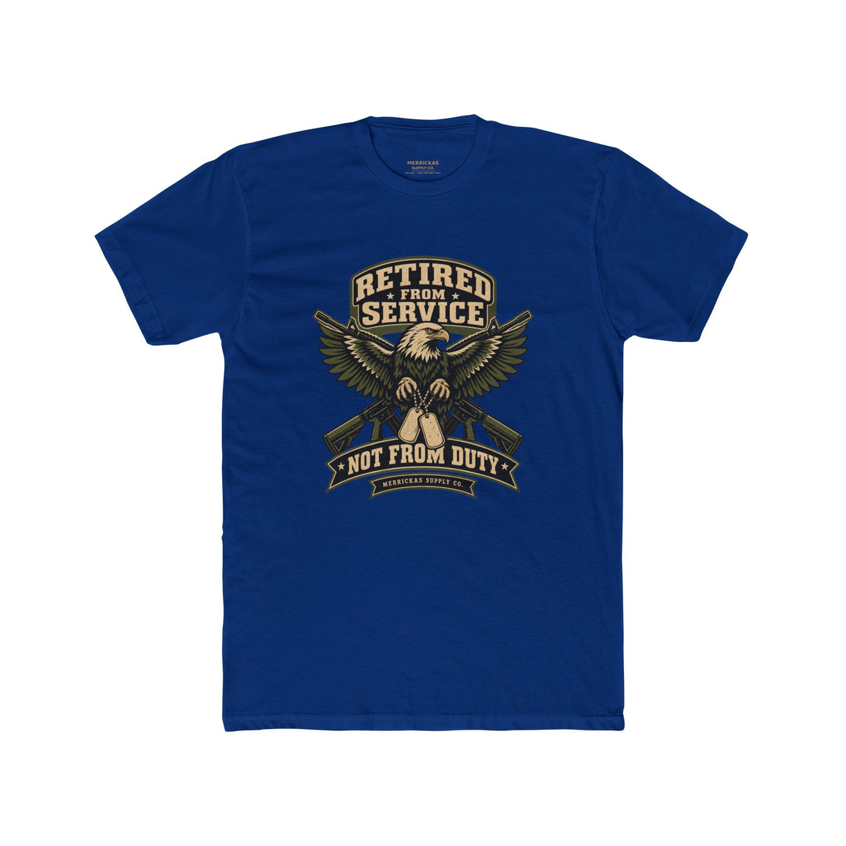 Retired From Service Not From Duty T-Shirt
