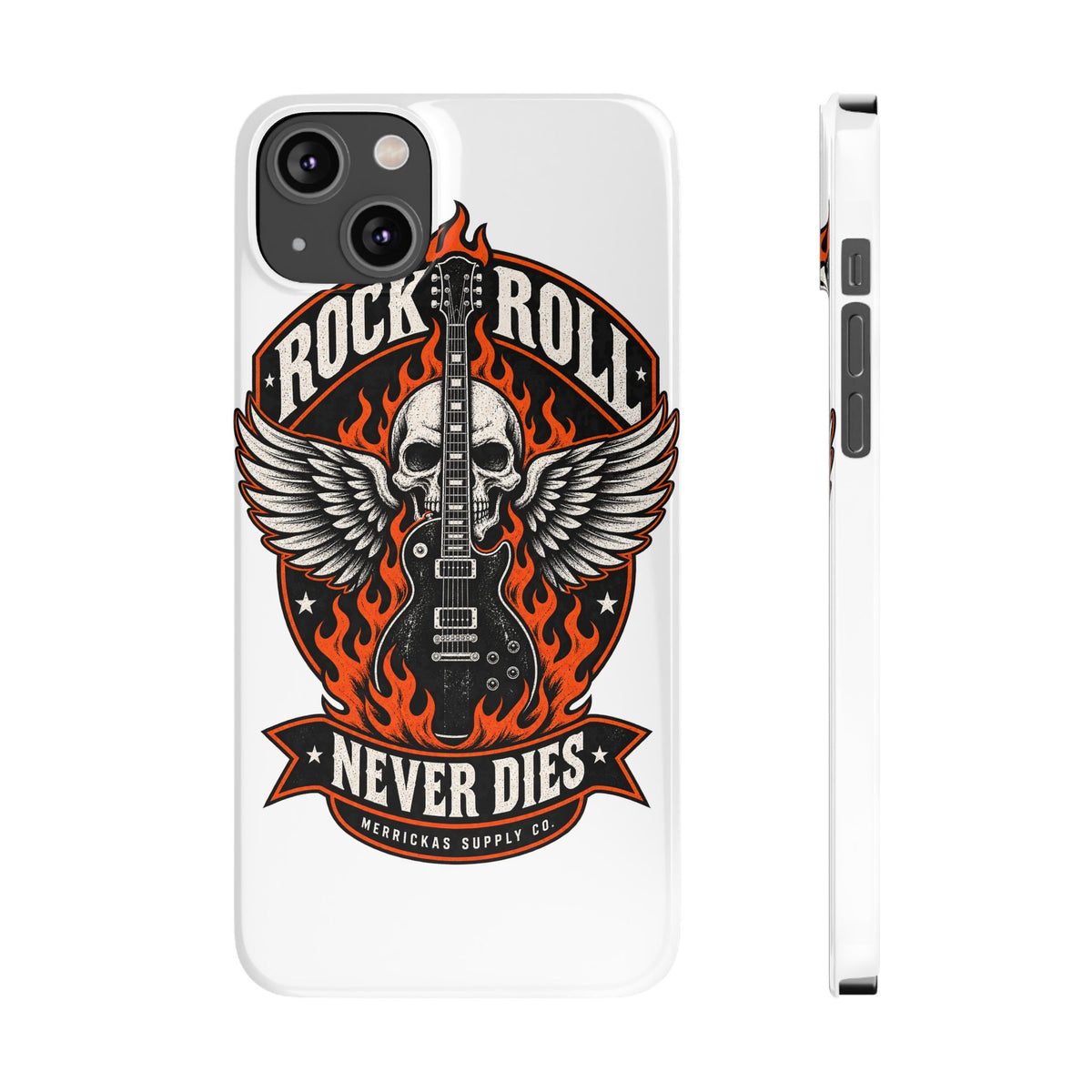Rock N Roll Never Dies Phone Case
