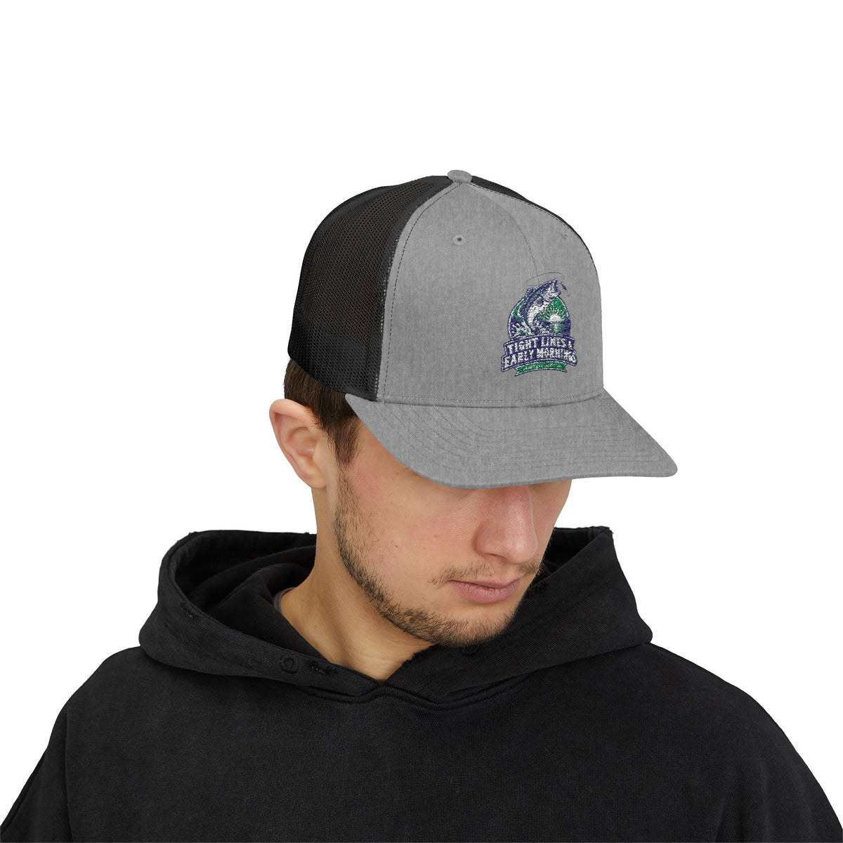 Tight Lines & Early Mornings Snapback Trucker Hat