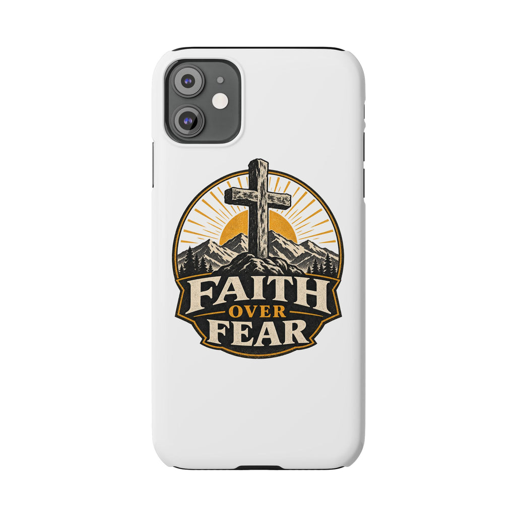 Faith Over Fear Phone Case