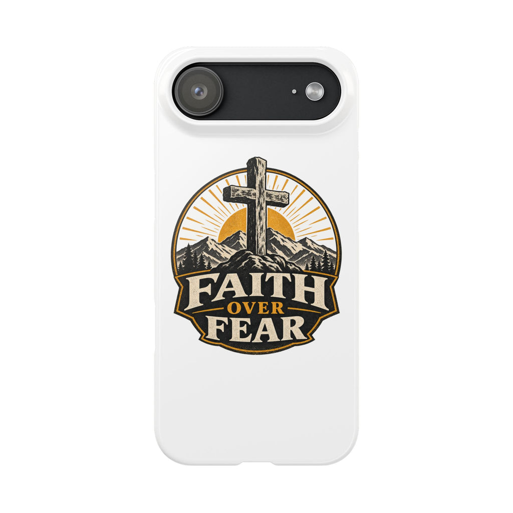 Faith Over Fear Phone Case