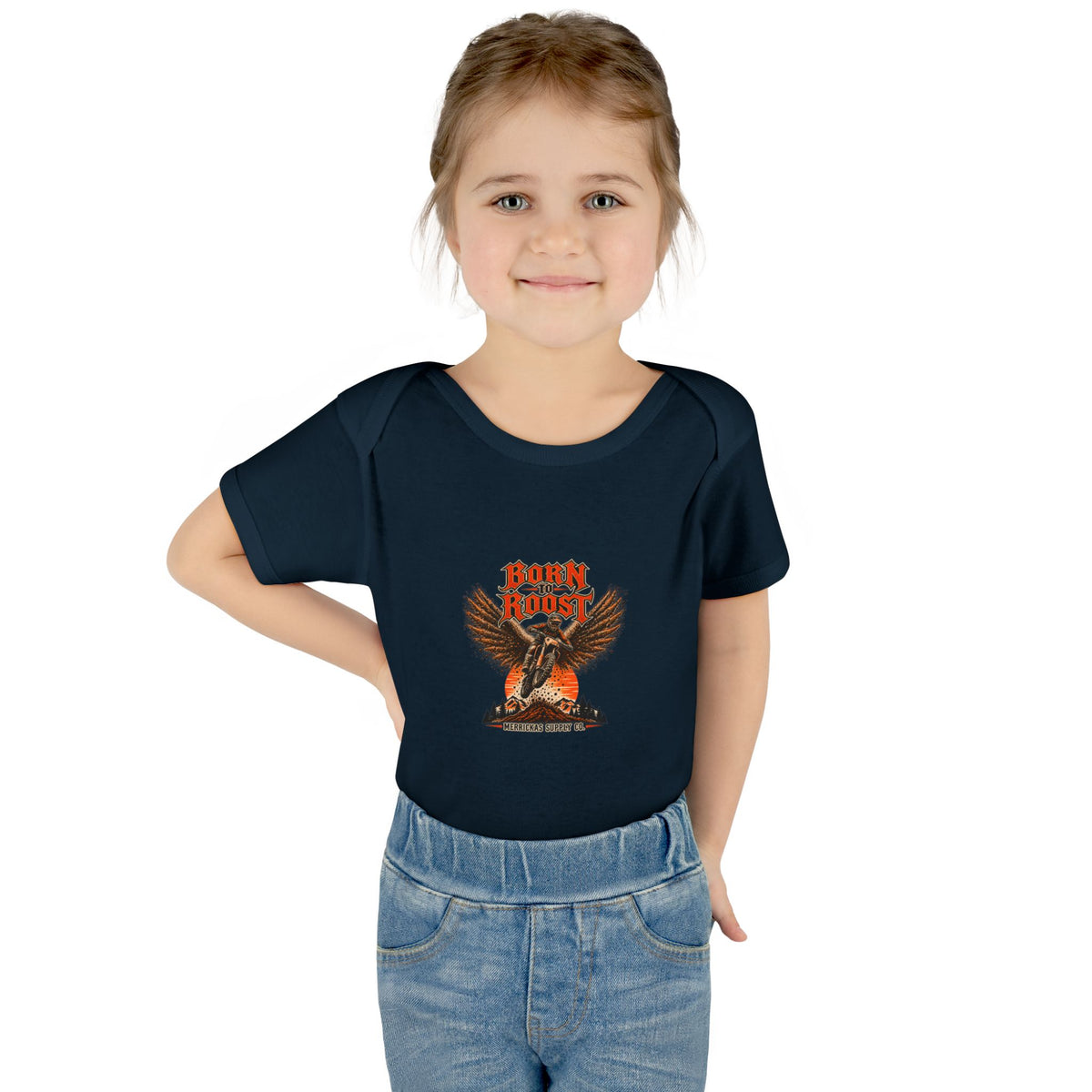 Born To Roost Baby Onesie