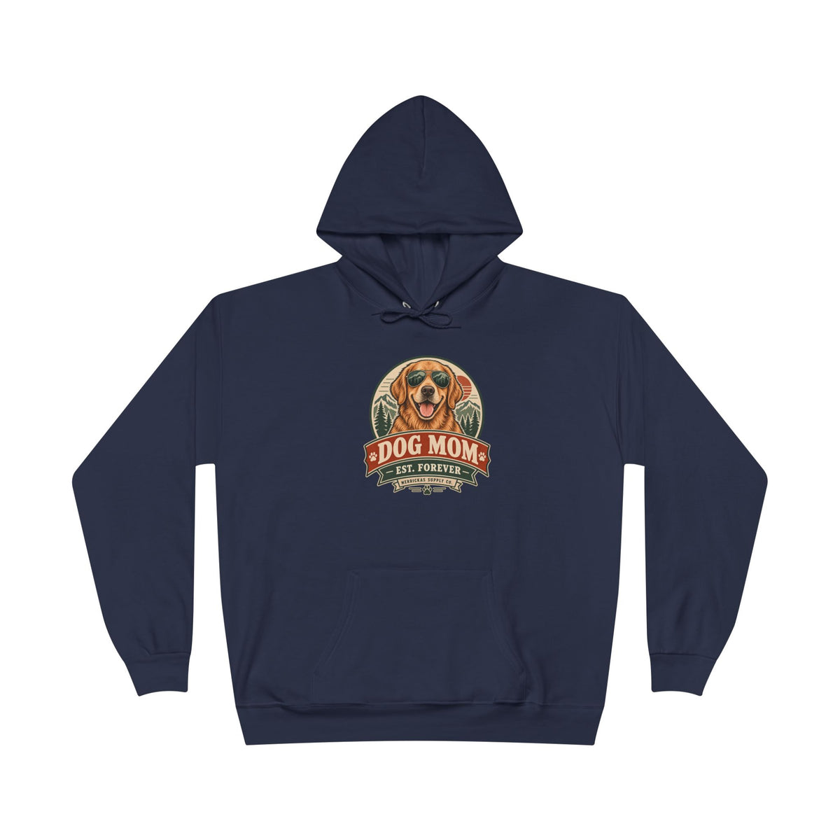 Dog Mom Est. Forever Heavyweight Hoodie