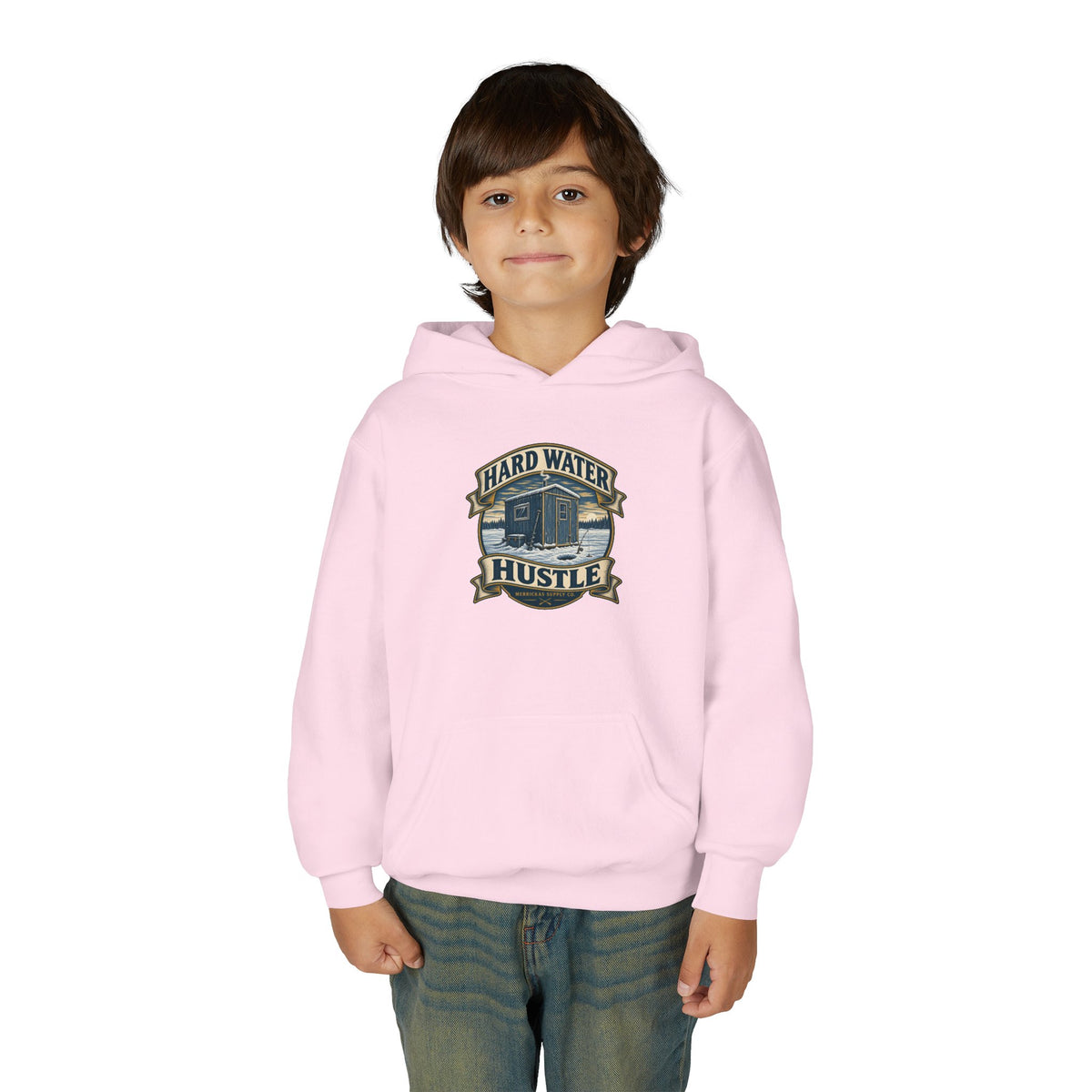 Hard Water Hustle Youth Hoodie