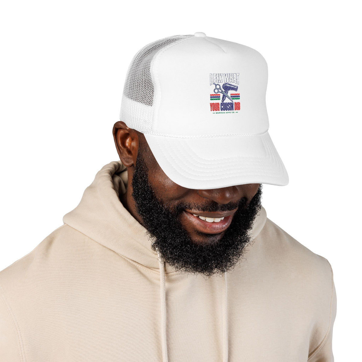 I Fix What Your Cousin Did Foam Trucker Hat