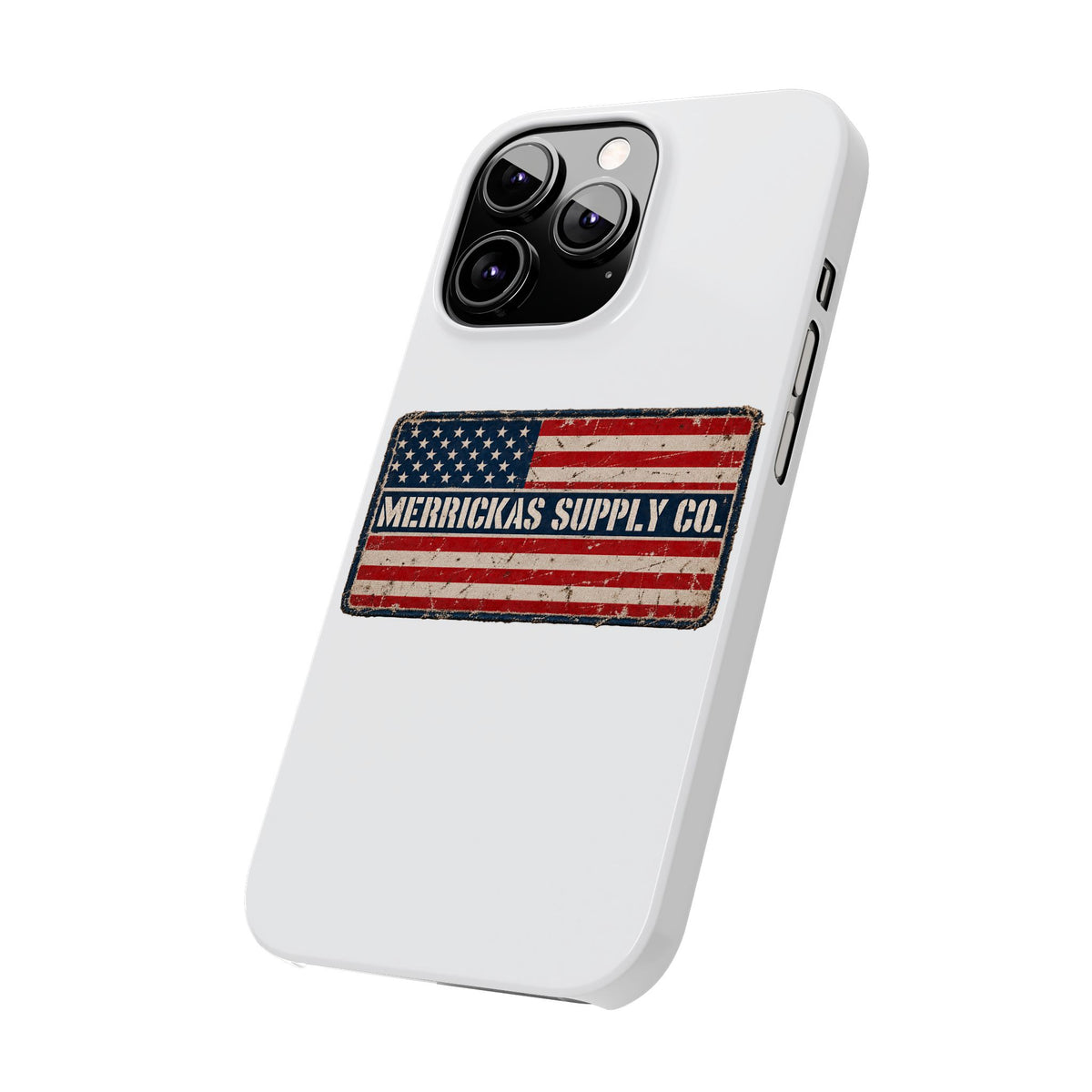 Merrickas American Flag Patch Phone Case