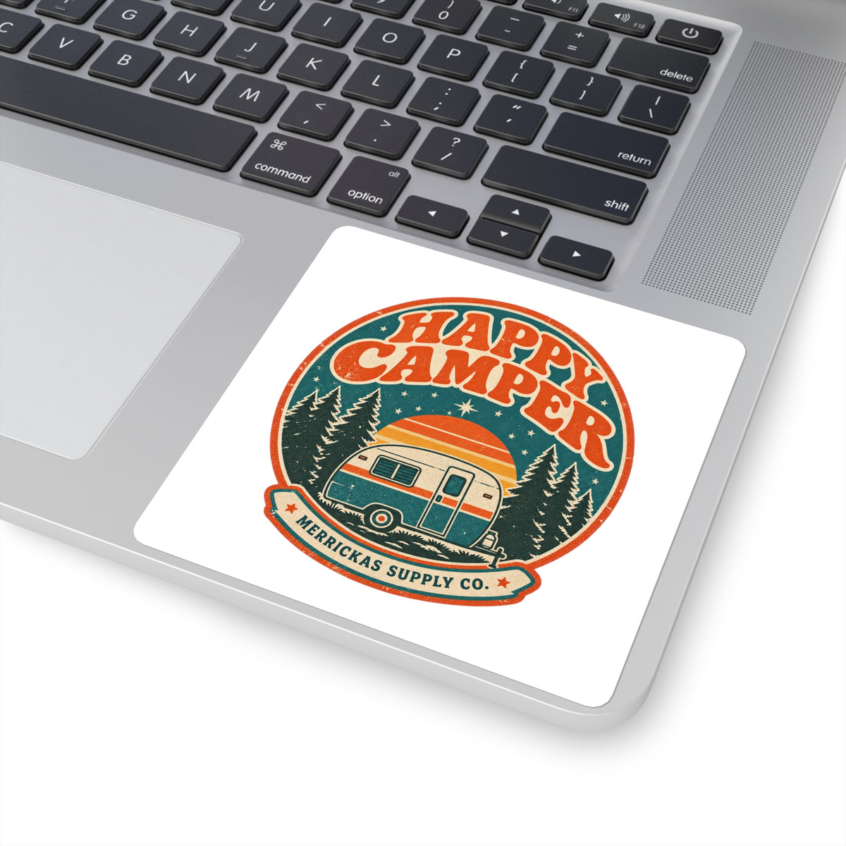 Happy Camper Sticker