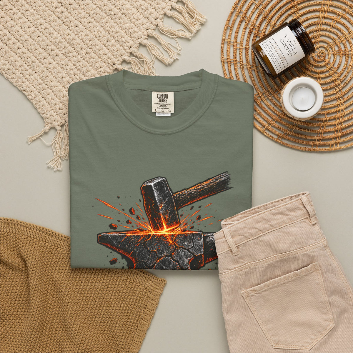 Forged Not Given Garment-Dyed Tee