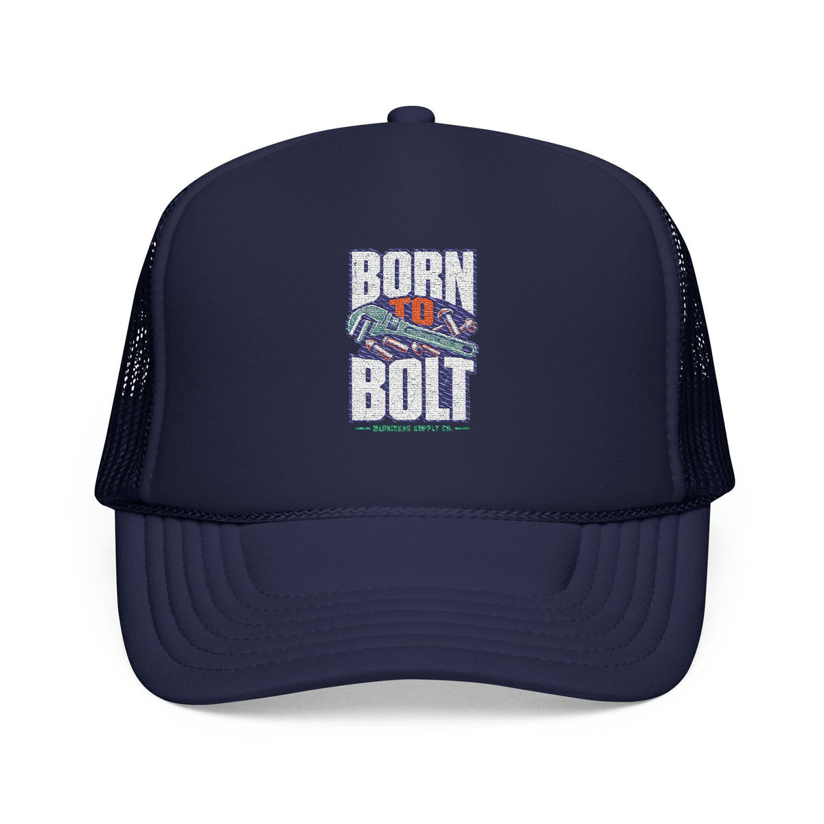Born To Bolt Foam Trucker Hat