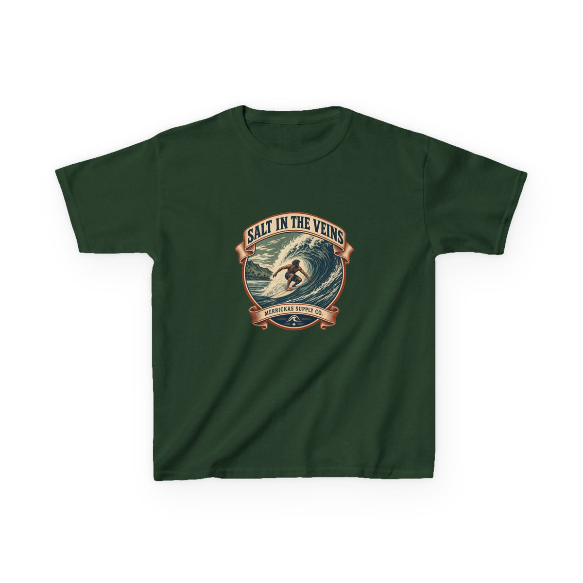 Salt In The Veins Kids Tee