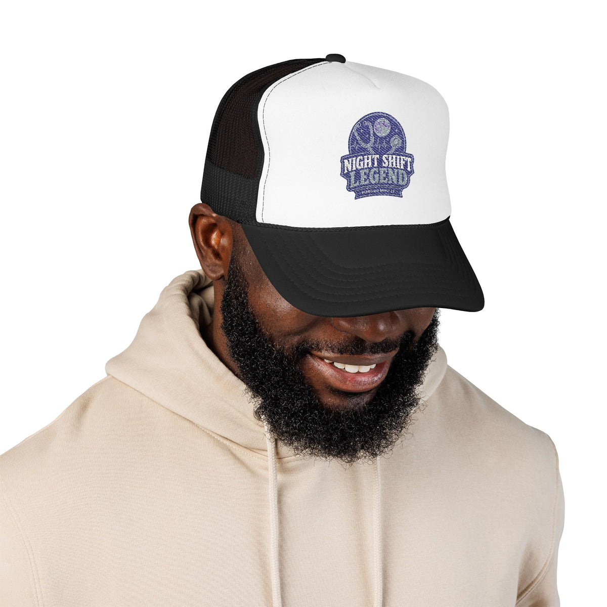 Night Shift Legend Foam Trucker Hat